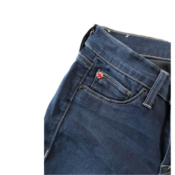 Hudson Jeans Ankle Krista Super Skinny Jean Size 25 Dark Wash - Picture 6 of 11